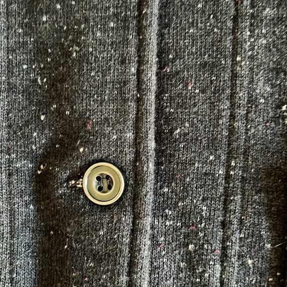 Ruff Hewn heavy sweater type jacket. Dark gray. Size Small. - Picture 9 of 10